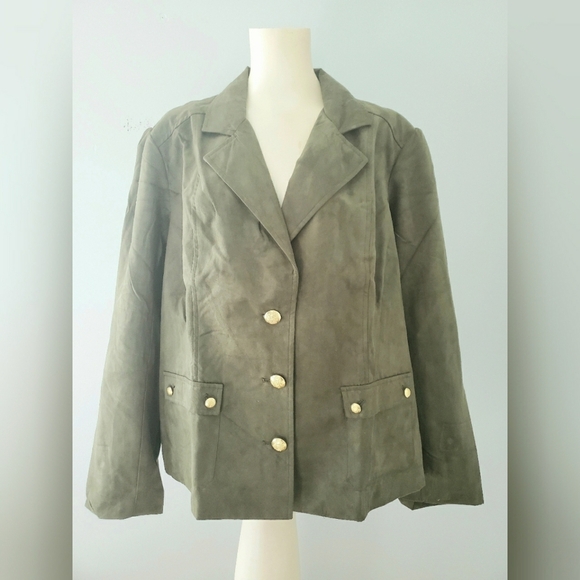 Hot in Hollywood Military Style Blazer NWT - Picture 1 of 6